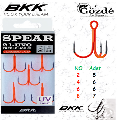 BKK Spear-21 UVO Üçlü İğne resmi