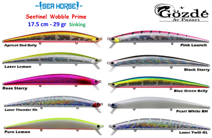 Sea Horse  Sentinel Prime 175 s 17.5 cm 29 Gr Sinking resmi