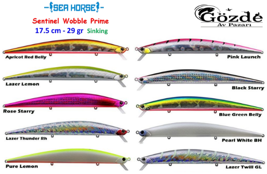 Sea Horse  Sentinel Prime 175 s 17.5 cm 29 Gr Sinking resmi