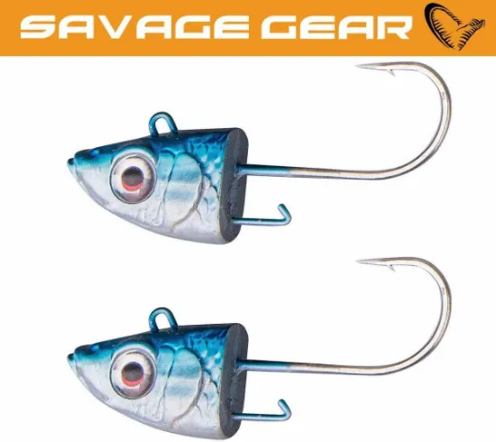 Savage gear 3D Sardine Jigheads 10 cm 15 gr #1/0  ( 2 Adet )  resmi