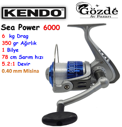 Kendo Sea Power 6000  1 Bilye Makine  resmi