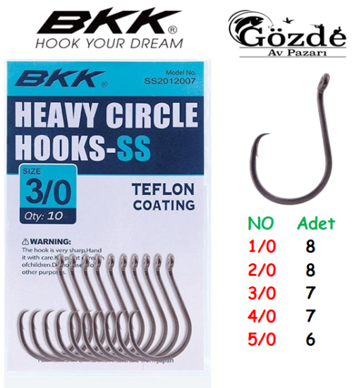 BKK  SS Heavy Circle İğne resmi