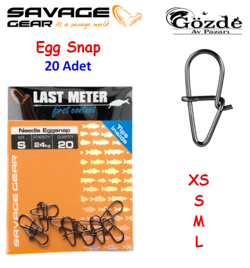 Savage Gear Needle Eggsnaps 20 Adet  resmi