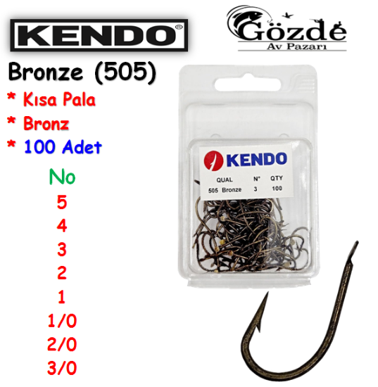 Kendo (505) Bronze İğne 100 Adet resmi