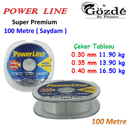 Power Line Super Premıum 100 mt  Misina  resmi