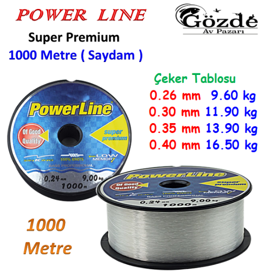 Power Line Super Premıum 1000 mt Bobin Misina resmi