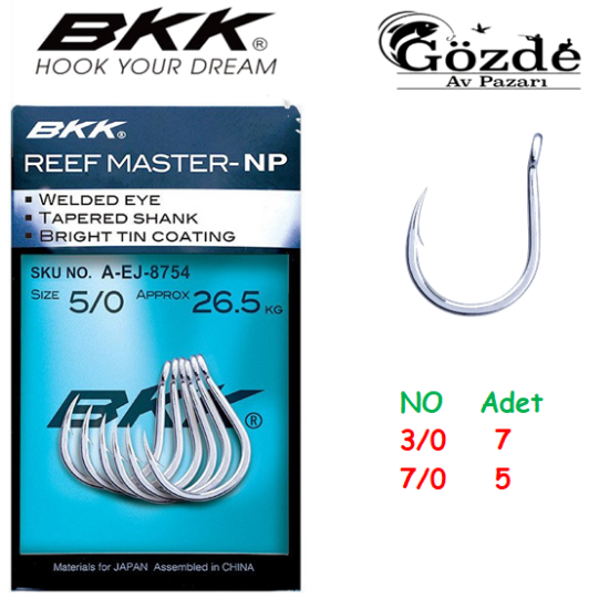 BKK Reefmaster NP İğne resmi