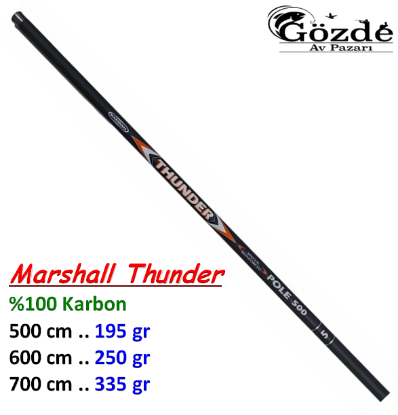 Marshall Thunder %100 Karbon  6 mt resmi