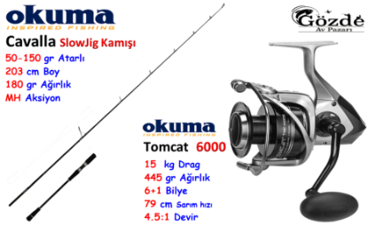 Okuma SlowJig Tekne Seti resmi