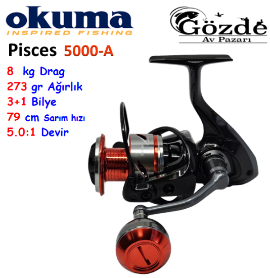 Okuma Pisces PS-5000A 3+1 Bilye Makine  resmi