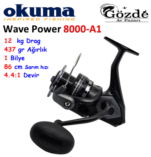 Okuma Wave Power WP-8000A 1 Bilye Makine   resmi