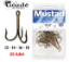 Mustad 3551-BR 3'lü Olta İğnesi ( Frangulli ) 25 Adet  resmi