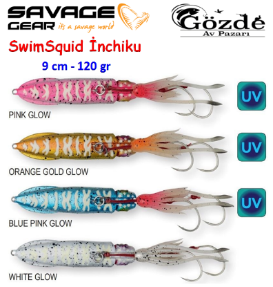 Savage Gear SwimSquid Inchiku 9 cm 120 gr resmi