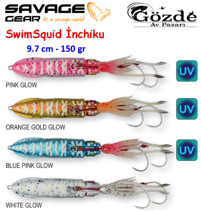 Savage Gear SwimSquid Inchiku 9.7 cm 150 gr  resmi