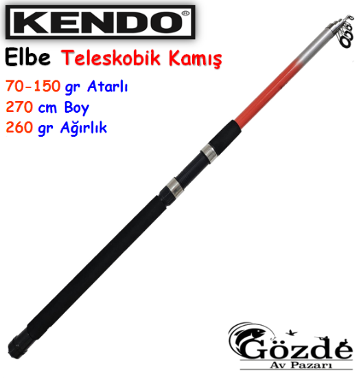 Kendo Elbe 2.70 mt 70-150 gr Teleskobik Kamış  resmi