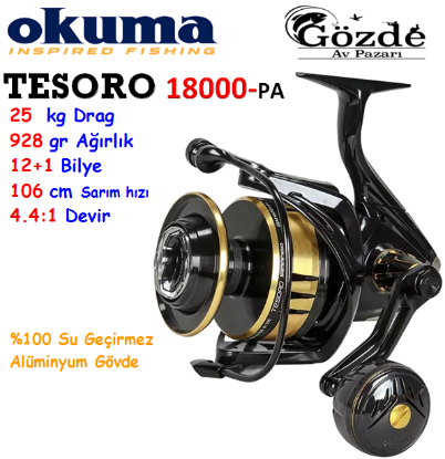 Okuma Tesoro TSR-18.000PA 12+1 Bilye Makine resmi