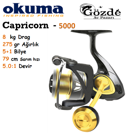 Okuma Capricorn CC-5000A 5+1 Bilye Makine resmi