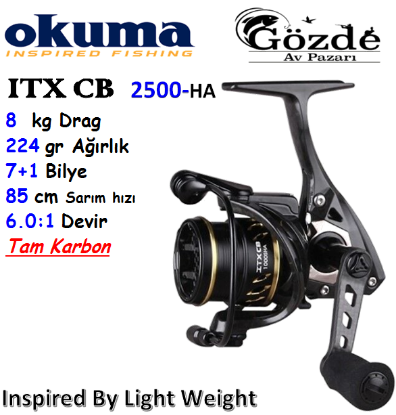 Okuma ITX CB İCB-2500HA 7+1 Bilye Makine  resmi