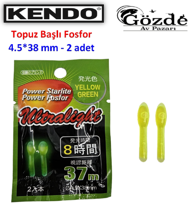 Kendo Topuz Kafalı 4.5x38mm Çiftli Fosfor resmi