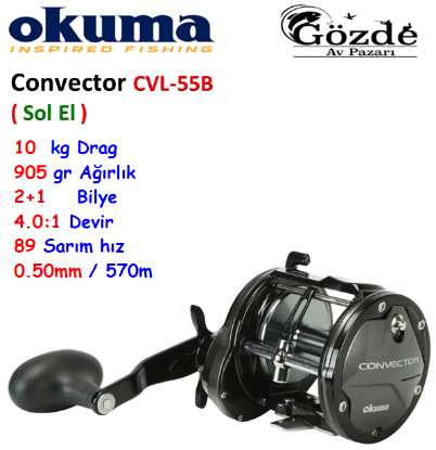 Okuma Convector CVL-55B (Sol El) Çıkrık Makine  resmi
