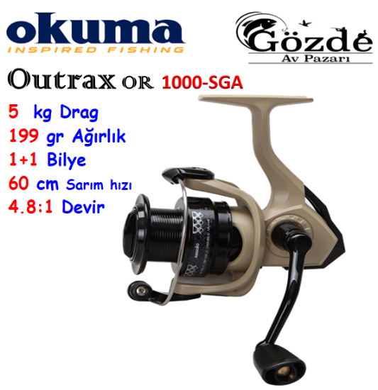 Okuma Outrax OR-1000 SGA 1+1 Bilye Makine  resmi