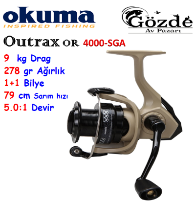 Okuma Outrax OR-4000 SGA 1+1 Bilye Makine   resmi