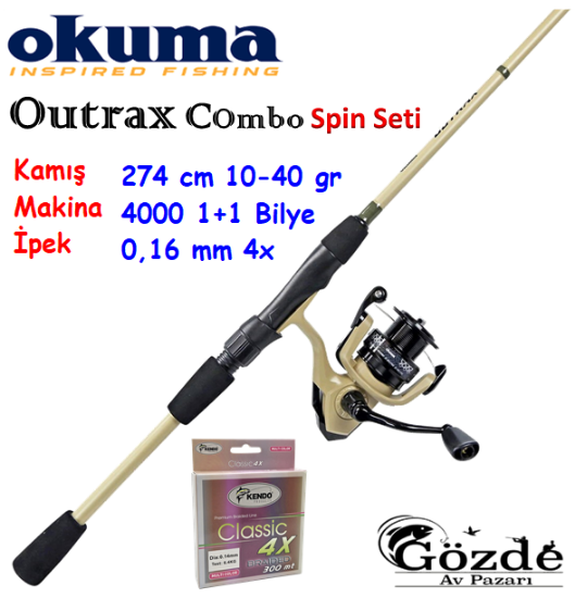 Okuma Outrax Combo Set 274 cm resmi