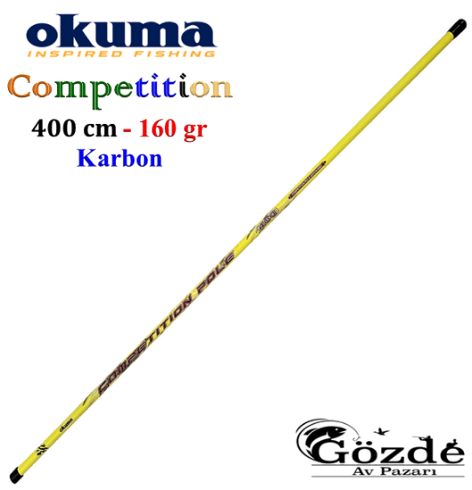 Okuma Competition Telepole %100 Karbon 4 mt Kamış resmi