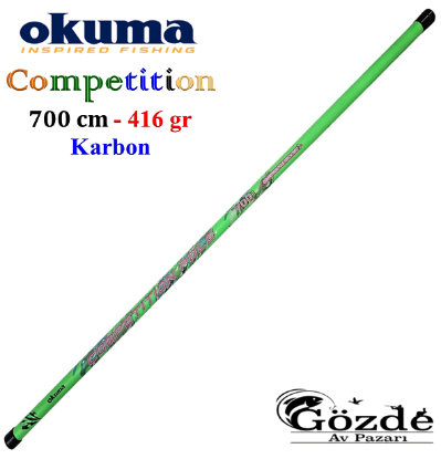Okuma Competition Telepole %100 Karbon 7 mt Kamış  resmi