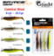 Savage Gear Cannibal Shad 8 cm 5 gr+7.5 gr Silikon Clear  resmi