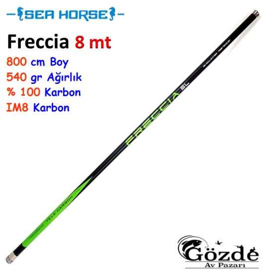 Sea Horse Freccia %100 Karbon 8 mt resmi