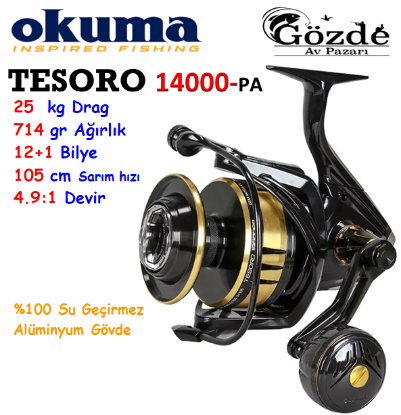 Okuma Tesoro TSR-14.000 PA 12+1 Bilye Makine   resmi