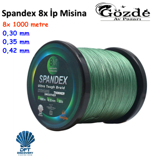DFT Spandex 8x 1000 mt Örgü İp resmi