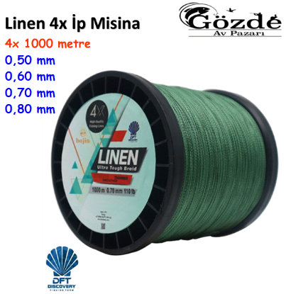DFT Linen 4x 1000 mt Örgü İp resmi